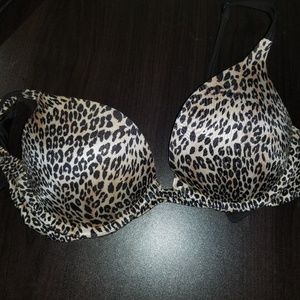 Cheetah print VS very sexy push up bra